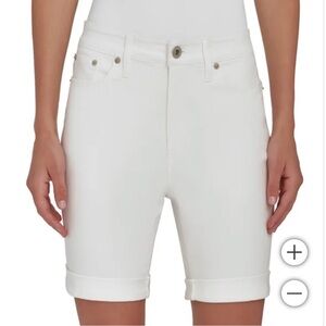 NWT DKNY Women's Denim Bermuda‎ Short white